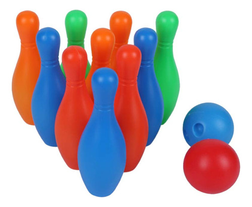 Toddmomy Juego De Bolos De Plastico Mini Bowling Toy Kids Bo