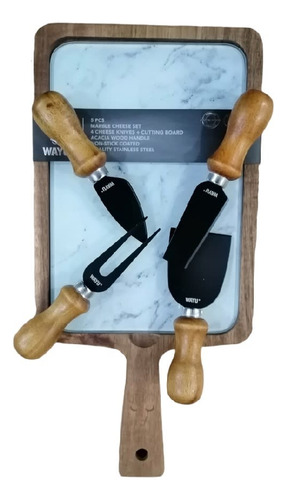 Set Aperitivo Premium Wayu - 5 Piezas, Tabla De Picoteo