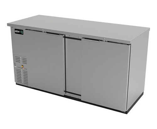 Refrigerador Contrabarra Acero Inoxidable Asber Abbc-68-s Hc