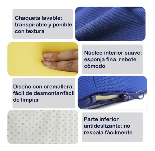 Cojines Para Sillas De Oficina, Cojines Viscoelásticos.