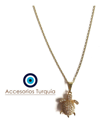 Collar Con Dije De Tortuga 