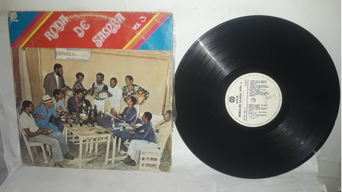 Lp Coletânea Roda De Samba Suvaco Da Cobra Volume 3 1979