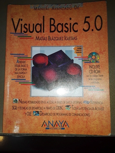 Visual Basic 5.0 Avanzado + Fotocopia Ceballos De Regalo (Usado)