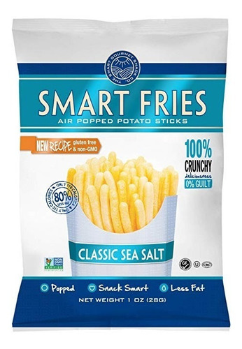 Las Patatas Fritas Gourmet Fundamentos Inteligentes 1oz Sal 