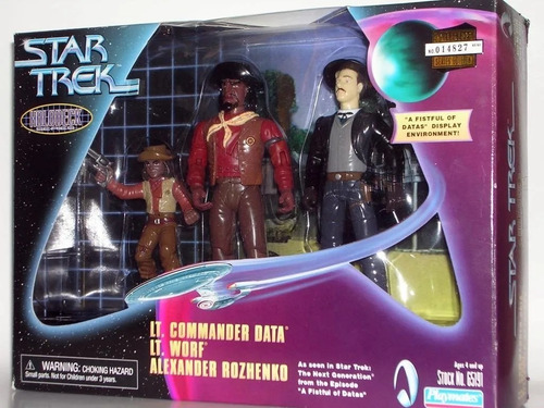 Set Star Trek, Holodeck Series, A Fistful Of Datas, Nuevo