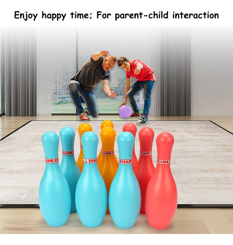 Juego De Juguetes Para Niños De Bowling Games Para Interiore