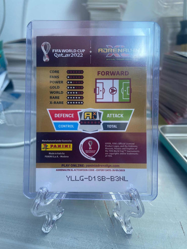 Imagen 2 de 2 de Lionel Messi Tarjeta Adrenalyn Xl Limited Edition Qatar 2022