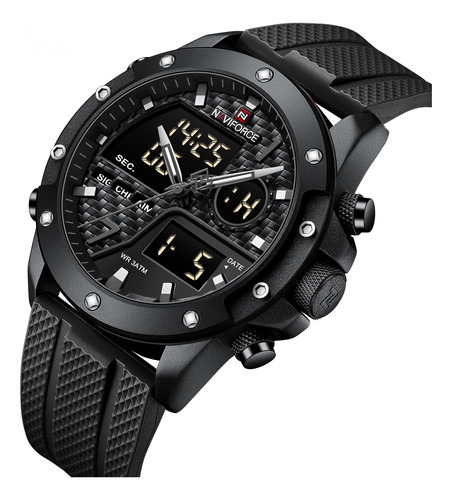 Reloj Deportivo Analógico Digital Para Hombre Hora Dual