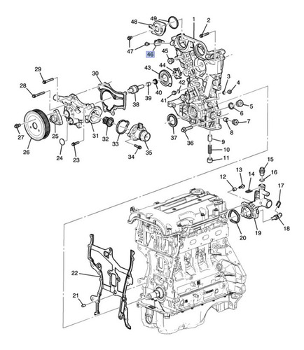 Sensor Arbol Levas (cmp) Chevrolet Sonic 1.4l L4 2016