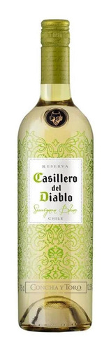 Pack De 4 Vino Blanco Casillero Del Diablo Reserva Sauvignon