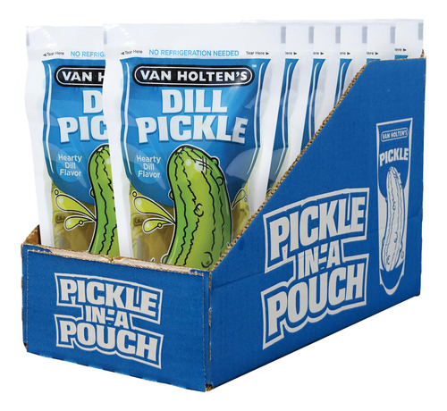 Van Holten's Pickles - Pepinillo Jumbo De Eneldo, Paquete De