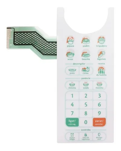 comprar Teclado Compatível Microondas Consul Cmn34 Ab - Cmn 34