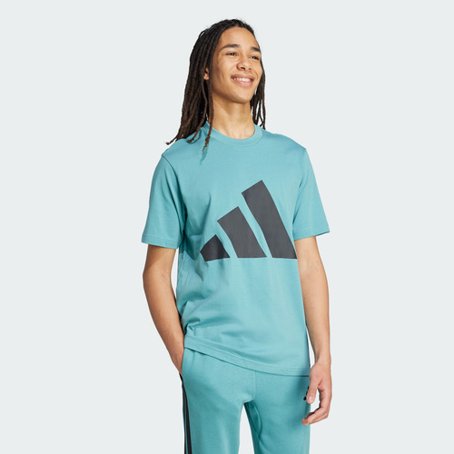 Remera Essentials Logo Grande Jx3282 Adidas