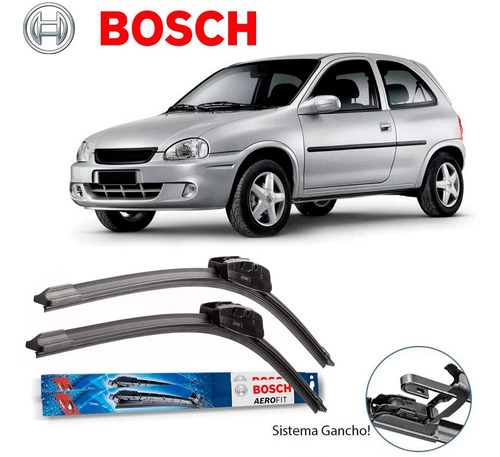 Par Palheta Dianteira Corsa Hatch 1994 A 2005 Original Bosch