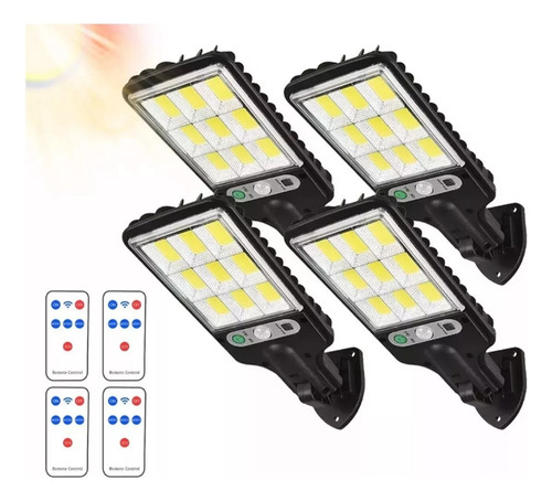 Lámparas Solares Led Focos Para Exterior 4 Focos Juego De 4