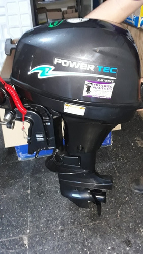 Imagen 2 de 15 de Fuera Borda Pòwertec 9.9 Hp 4t 0km Pata Larga Ideal Veleros