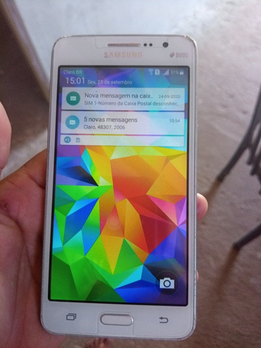 Celular Samsung Gran Duos 8 Gb Usado Com Defeito
