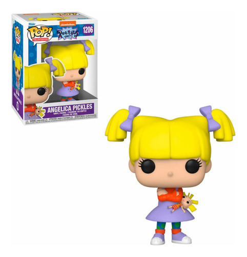 Funko Pop Tv Rugrats Aventuras En Pañales Angelica 1206