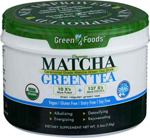 Green Foods Té Verde Matcha Orgánico - 5.5 Oz