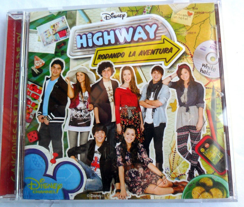 Highway Rodando La Aventura * 13 Canciones * Serie Disney Cd