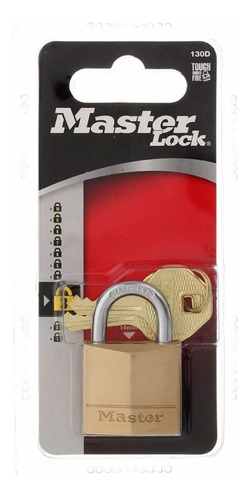 Candado De Latón Sólido 30mm Master Lock 130d