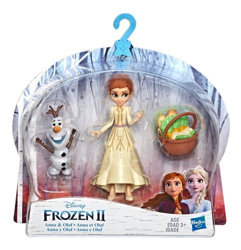 Mini Muñecas Con Amigos Anna Y Olaf- Inspirado En Frozen 2