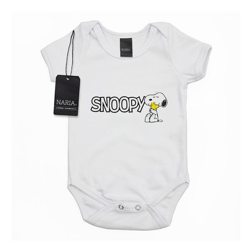 Body Bebe Manga Corta Snoopy Imagen Dibujo Art Logo - Pssn3