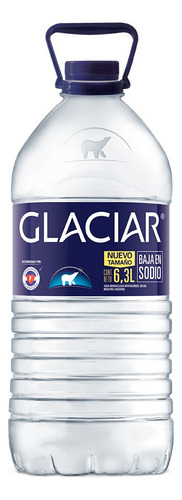 Agua mineral Glaciar  sin gas   bidón  6.3 L  