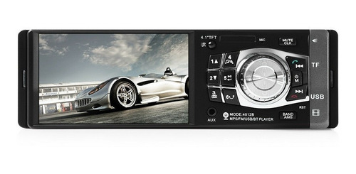 Imagem 2 de 5 de Central Mp5 Gm Cobalt Bluetooth Tela 4 1 Din Radio Mp3 Multimidia Player 4x60w Dvd Ligações Chamadas Audio Rca Pote