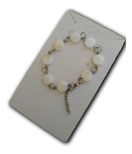 Imagem 5 de 8 de Conjunto Colar Brincos Pulseira Madrepérola Ref: 9888