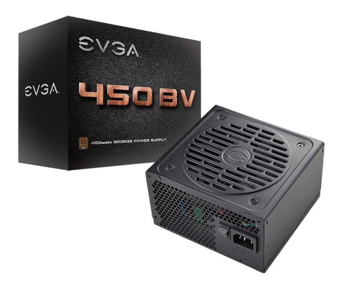 Fuente De Poder Evga 80 Plus Bronce 450w (100-bv-0450-k1)