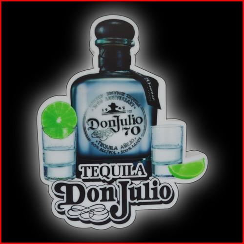 Anuncio Luminoso Caja De Luz Tequila Don Julio - 45cm