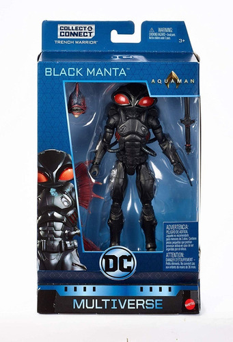 Black Manta Dc Multiverse Baf Trench Warrior