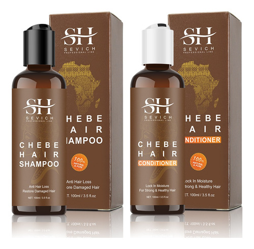 Shampoo TOBEAUTY Anticaída CHEBE HAIR SHAMPOO 100ML en botella de 100mL de 100g por 1 unidad