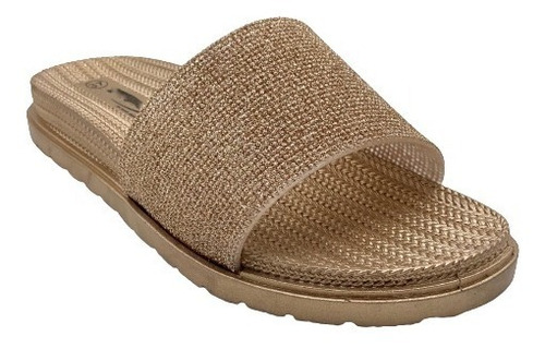 Chinelas Sandalias Mujer Plataformas Livianas Brillo Confort