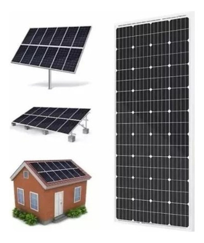 Panel Solar Monocristalino Fotovoltaico 12v 200w
