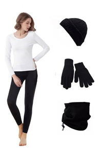 Combo X 5 Ropa Termica Leggin Buso Buzo Bufanda Guantes