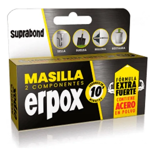 comprar Masilla Suprabond Erpox Acero 100g - Soldadura En 10 Minutos