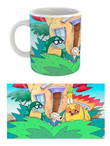 Taza La Vida Moderna De Rocko |de Hoy No Pasa| 1