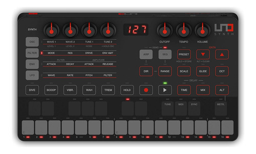 Ik Multimedia Uno Synth - Sintetizador Analógico