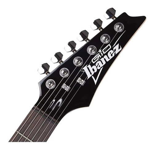 Imagen 4 de 4 de Guitarra eléctrica Ibanez RG GIO GRX70QA de álamo transparent red burst con diapasón de amaranto