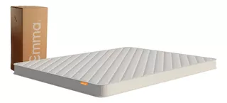 Colchón Emma Confort Hybrid King Size | Foam & Resortes Color Blanco