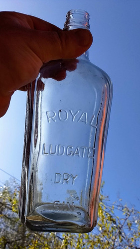 Botella Antigua Vacia Royal Ludgate Dry Gin 