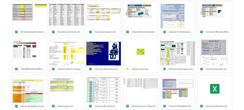 49 Planilhas De Cálculo De Engenharia Industrial E Mecânica 