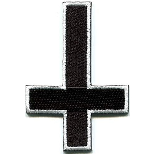 Lot Of 2 Satanic Inverted Upside Down Cross 666 Mark Of...