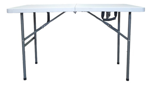 Mesa Plegable Para Camping 120x60 Blanca