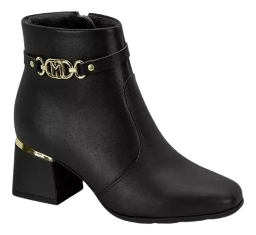 Bota De Vestir Mujer Taco Bajo Ultra Confort Modare Moda.