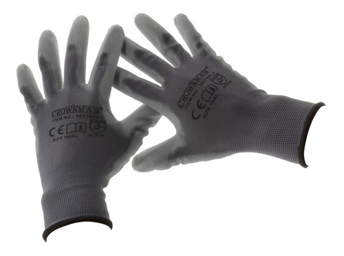 Guantes Con Recubrimiento Goma Talla Xl Super Flex Crownman