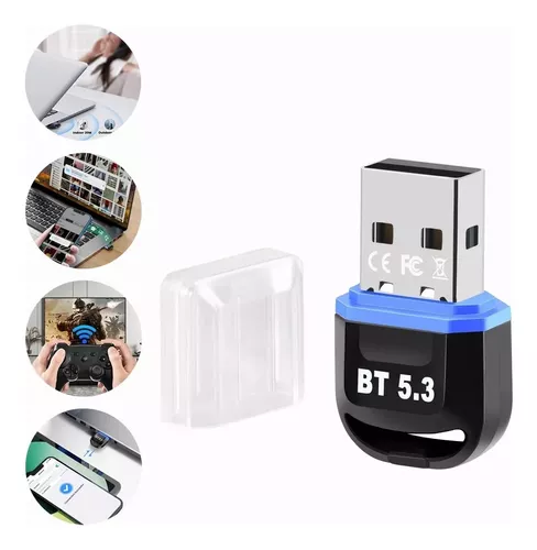  Adaptador Bluetooth 5.3 de largo alcance para PC USB