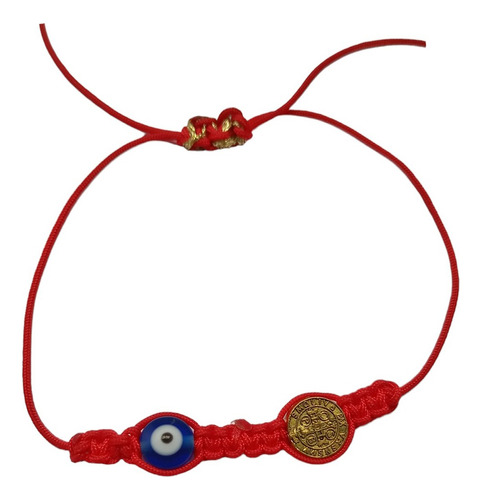 Pulsera Medalla De San Benito